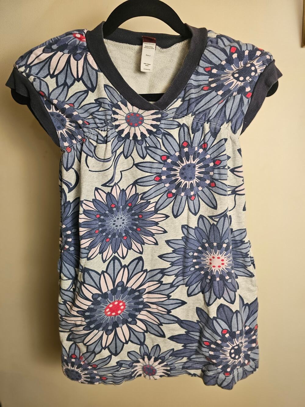 Tea Brand 100% Cotton Sweatshirt Tunic